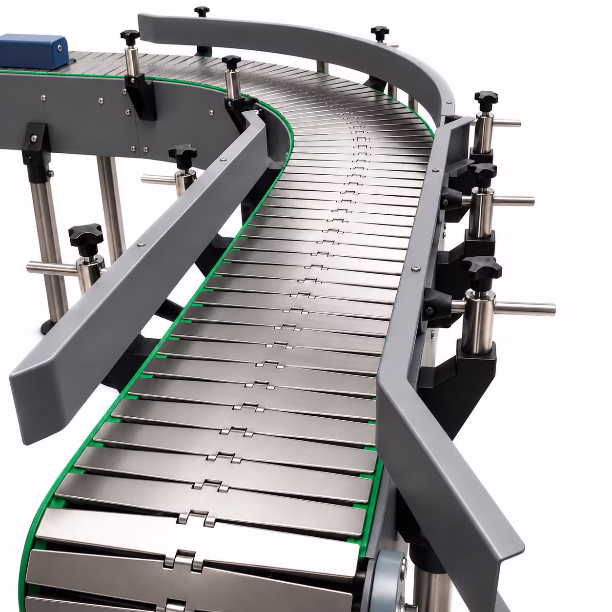 Stainless Steel Slat Chain Conveyor