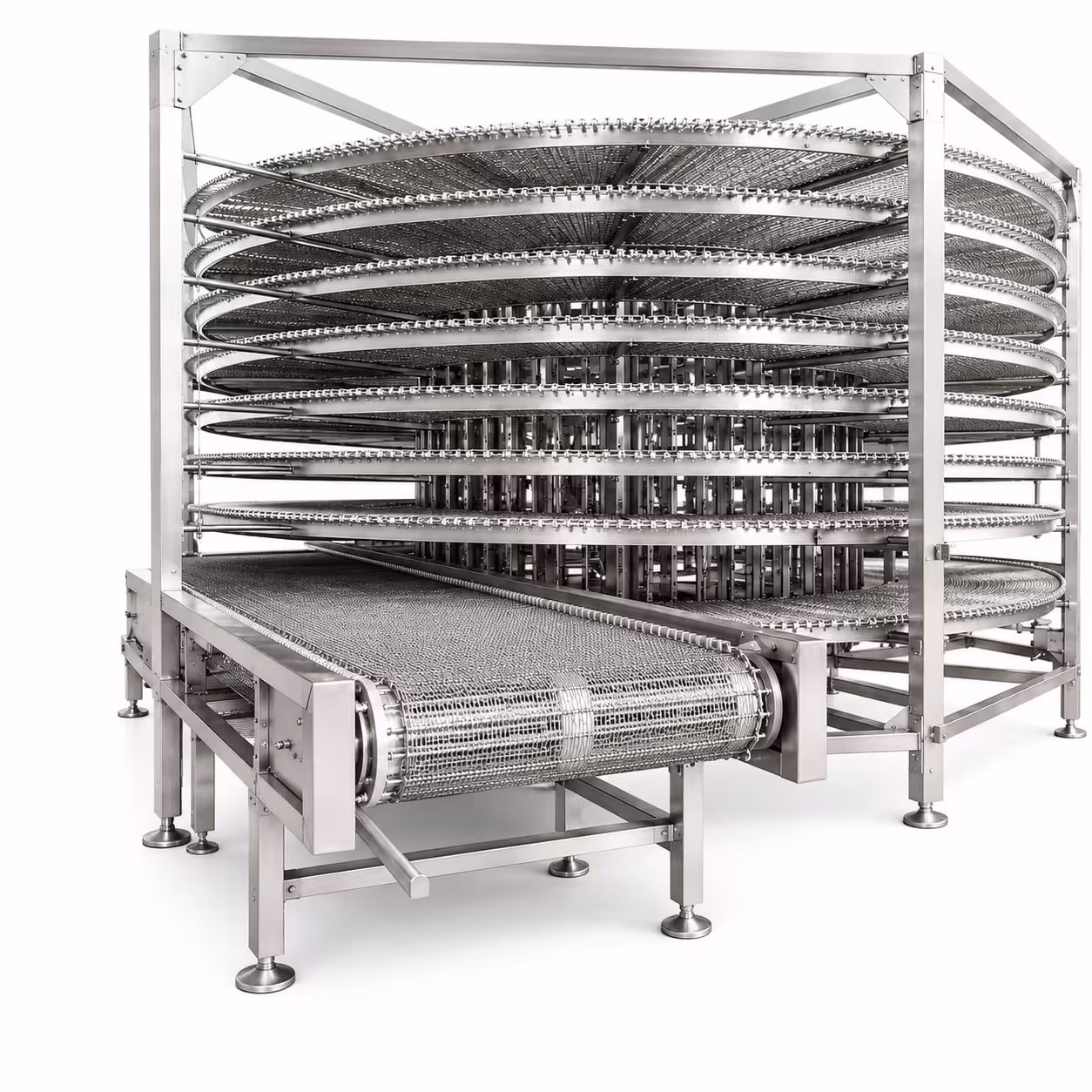Industrial Spiral Cooling System